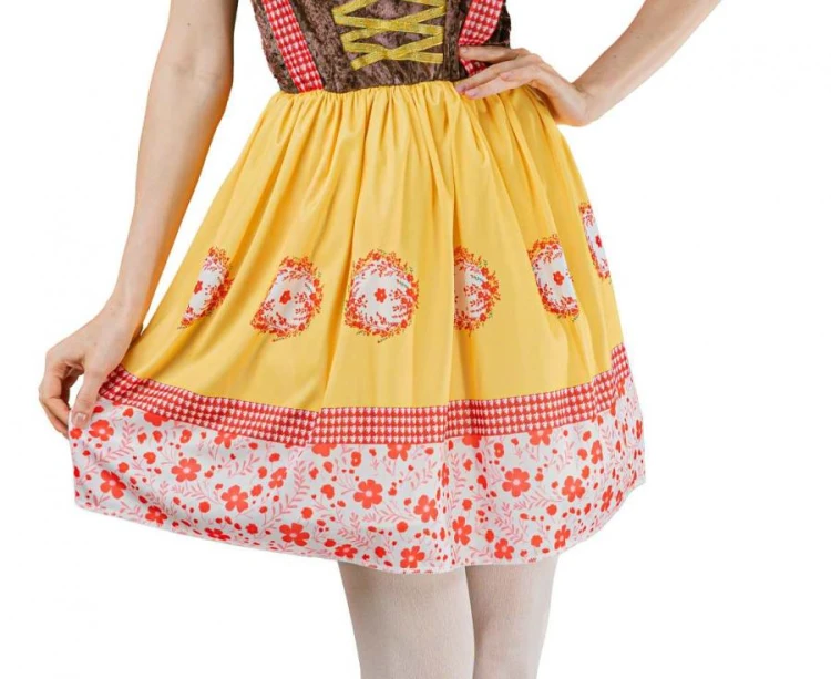 Strój dla dorosłych Bawarka sukienka Przebranie Strój Kostium rozm. S