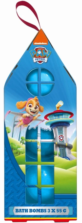 Psi Patrol Zestaw do Kąpieli dla Dzieci Kule 3x55g w Domku .jpg