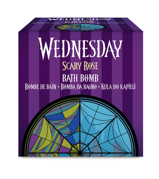 Kula Do Kąpieli Wednesday zapach róży .jpg