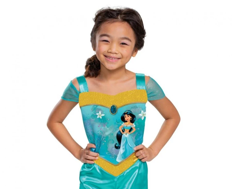 Strój Jasmine Basic Plus Aladdin Przebranie Kostium rozm. S (5-6 lat)