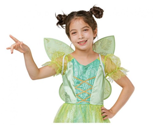 Zestaw dla dzieci Zielona Wróżka Przebranie Strój Kostium rozm. 120/130 cm