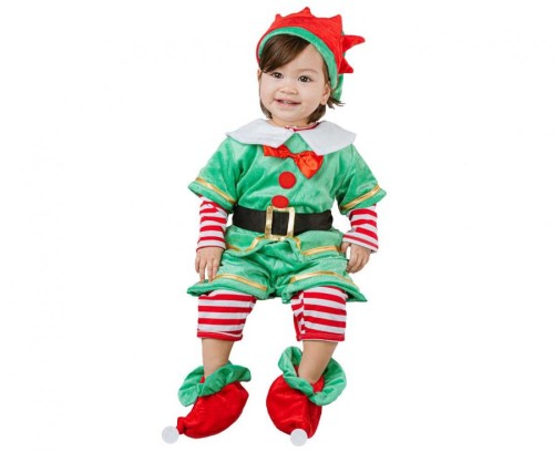 Zestaw dla dzieci Mały Elf Przebranie Strój Kostium rozm. 92/104 cm
