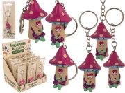 Brelok Grzybek Stylowy Dodatek do Kluczy breloczek metalowy brylok  (1).jpg