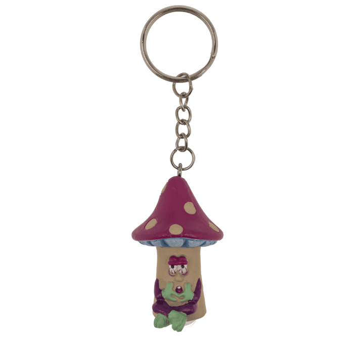 Brelok Grzybek Stylowy Dodatek do Kluczy breloczek metalowy brylok  (4).png