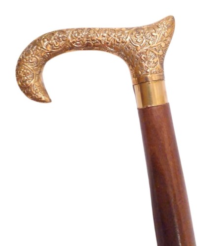 Drewniana Składana Laska ze Złotą Rączką – Klasyczna Elegancja i Styl  (1).jpg