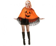 Ponczo dla dorosłych Dynia Przebranie Strój Kostium Halloween rozm. S
