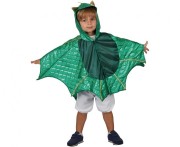 Peleryna Dinozaur z kapturem Przebranie Strój Kostium rozm. 92/104 cm