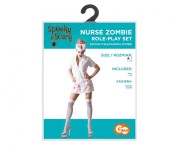 Zestaw dla dorosłych Pielęgniarka Zombie Przebranie Strój Kostium rozm. S
