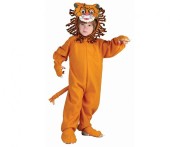 Zestaw dla dzieci Pomarańczowy Lew Przebranie Strój Kostium rozm. 92/104 cm