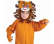 Zestaw dla dzieci Pomarańczowy Lew Przebranie Strój Kostium rozm. 92/104 cm