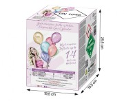 Butla z helem jednorazowa do pompowania napełniania balonów  0,090-0,108 m3