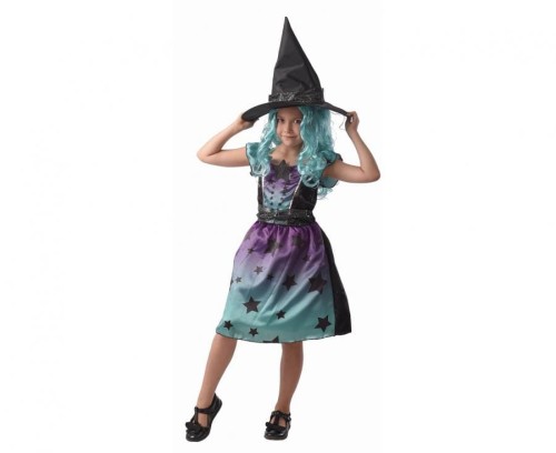 Zestaw dla dzieci Przyjazna Czarownica Strój Przebranie rozm.110/120 cm
