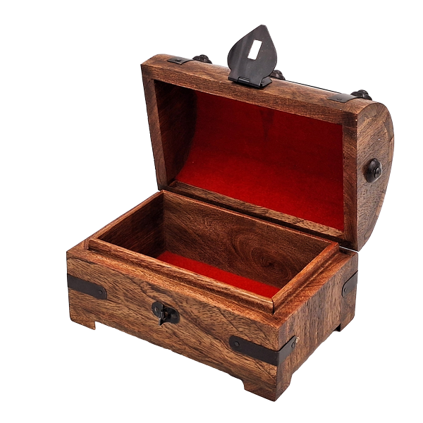 Drewniane Pudełko na Prezent pojemnik Szkatułka - Skrzynia na Skarby  (2).png