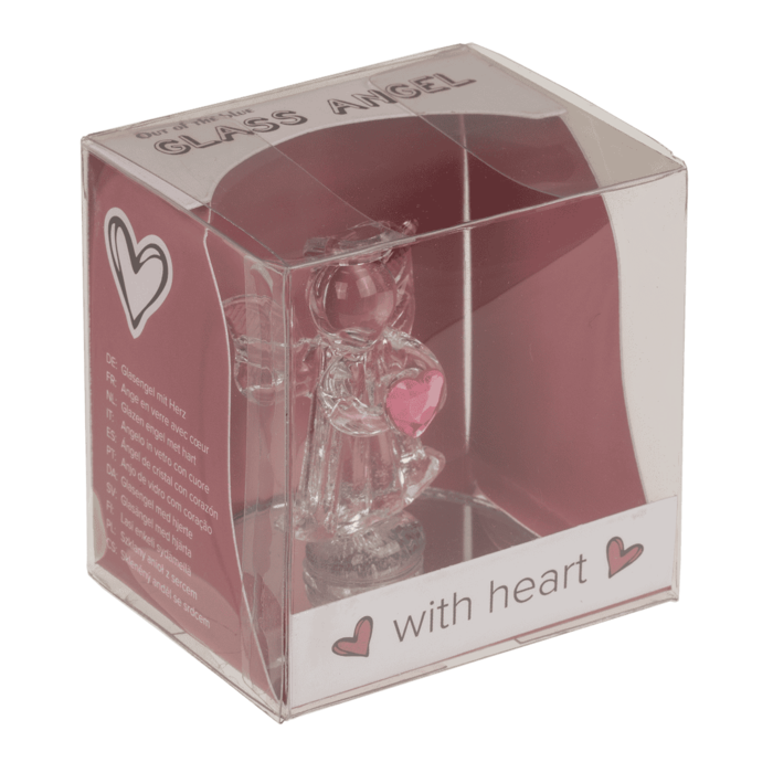 Szklany Aniołek z Sercem Figurka - Symbol Miłości i Opieki mix kolorów  (2).png