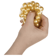 Lepki Gniotek KAKA Sensoryczna Piłka do Ściskania i Przyklejania z kulkami  (1).png