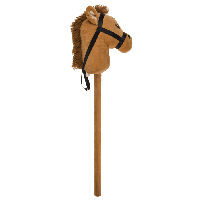 Hobby Horse Brązowy Koń 75 cm Głowa konia na Kiju Patyku zabawka dzieci  (3).png