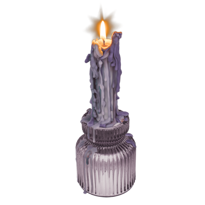 Zestaw Świec Spływających paląc się tworzą różne wzory Hipnotyzujące 2szt  (3).png