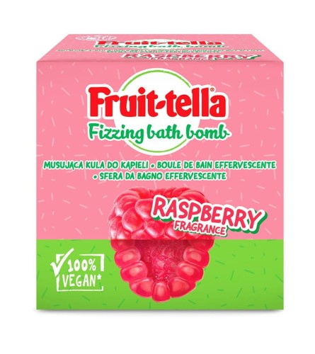 Musująca Kula do Kąpieli 165g – Fruit-tella Malina .jpg