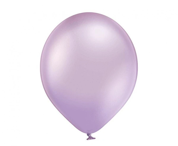 Balony chromowane Fioletowe 30 cm lateksowe 100 szt. 12" Lustro