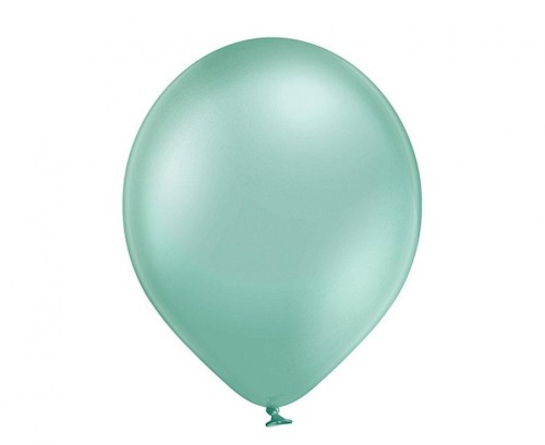 Balony chromowane Zielone 30 cm lateksowe 100 szt. 12" Belbal