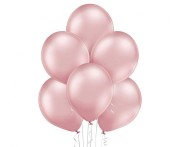 Balony chromowane Różowe 30 cm lateksowe 100 szt. 12" Belbal
