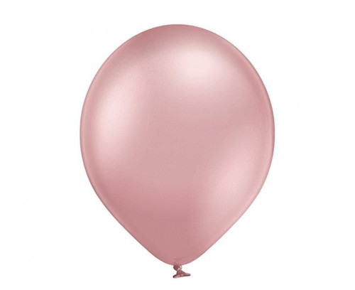 Balony chromowane Różowe 30 cm lateksowe 100 szt. 12" Belbal
