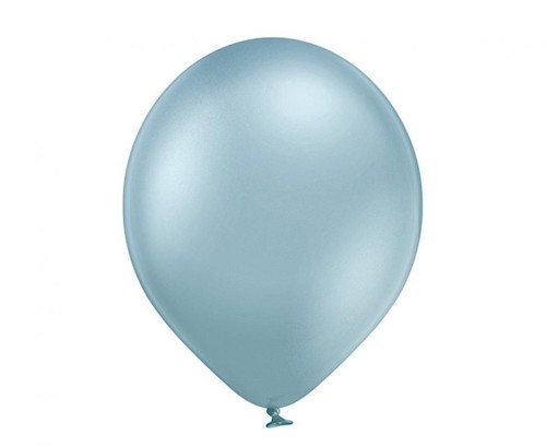 Balony chromowane Jasnoniebieskie 30 cm lateksowe 100 szt. 12" Lustro