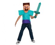 Strój Steve Essential Minecraft licencja Przebranie Strój rozm. M (7-8 lat)