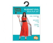 Zestaw dla dorosłych Elegancka Diablica Przebranie Strój Kostium rozm. S