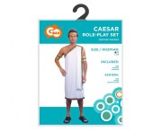 Zestaw dla dorosłych Cesarz Toga Przebranie Strój Kostium rozm. 52