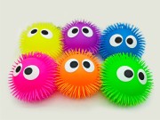 Puszysta Piłka Gumowa z Oczami XXL 23cm mix kolorów  (1).jpg