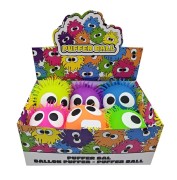 Puszysta Piłka Gumowa z Oczami XXL 23cm mix kolorów  (2).jpg