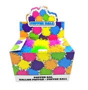 Puszysta Piłka Gumowa 15 cm mix kolorów Śmieszna Antystresowa  (2).jpg