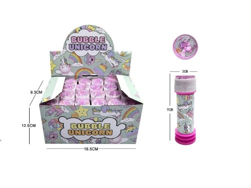 Bańki Mydlane Dmuchane 30 ml dla dzieci Magiczny Jednorożec z Labiryntem 2.jpg