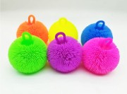 Puszysta Piłka Gumowa 8 cm do rozciągania Antystresowa Gniotek  (1).jpg