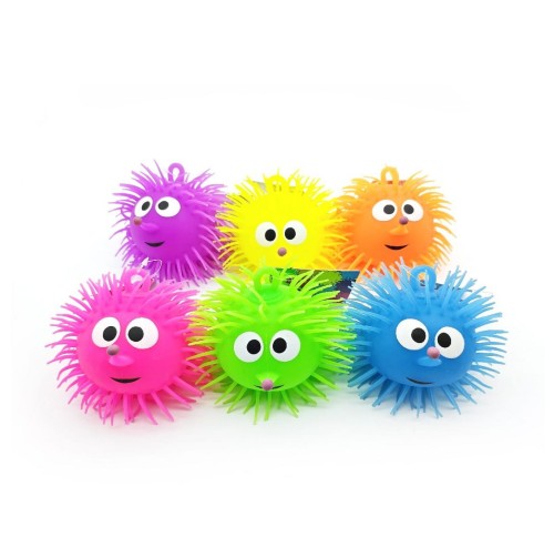 Puszysta Piłka Gumowa z Uśmiechem 13 cm do rozciągania Antystresowa Gniotek  (1).jpg