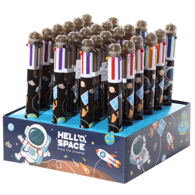 Długopis Wielokolorowy Kosmos Rakieta i Astronauta 6 kolorów  (7).jpg