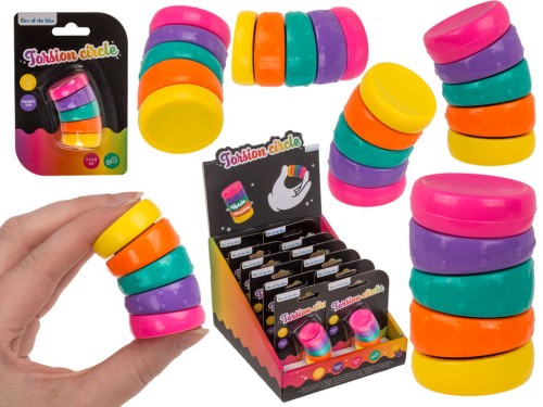 Tęczowe Koła Obrotowe Hipnotyzująca Zabawka kręcąca się Efekt Optyczny  (1).jpg