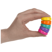 Tęczowe Koła Obrotowe Hipnotyzująca Zabawka kręcąca się Efekt Optyczny  (5).png