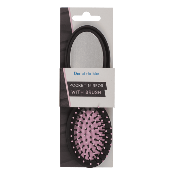 Składane Lusterko z Wbudowaną Szczotką praktyczne przenośne Mix kolorów  (8).png