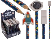 Kosmiczny Ołówek z Gumką Astronauta i Rakieta Kosmiczny  (1).jpg