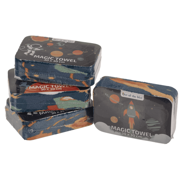 Magiczny Ręcznik Kosmiczny mix wzorów Sprasowany rosnący powiększający się  (2).png