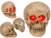 Czaszka z Czerwonymi Oczami LED świecąca Mroczna Dekoracja z Charakterem  (1).jpg