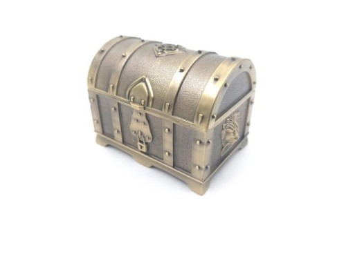 Szkatułka Metalowa Skrzynia Skarbów na drobiazgi biżuterię  (1).jpg