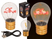 Dekoracyjna Lampka Żarówka LOVE Świeci Napis akumulatorowa Ozdobna  (1).jpg