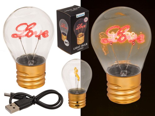 Dekoracyjna Lampka Żarówka LOVE Świeci Napis akumulatorowa Ozdobna  (1).jpg