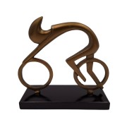 Figurka Kolarza Rowerzysty Symbol Pasji Ruchu Wysiłku metalowa Rower  (1).jpg