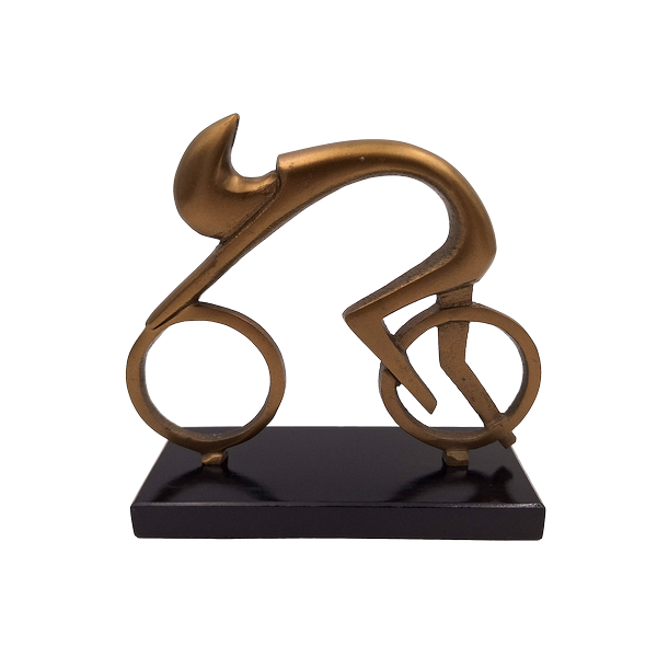 Figurka Kolarza Rowerzysty Symbol Pasji Ruchu Wysiłku metalowa Rower  (1).png