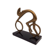 Figurka Kolarza Rowerzysty Symbol Pasji Ruchu Wysiłku metalowa Rower  (2).png