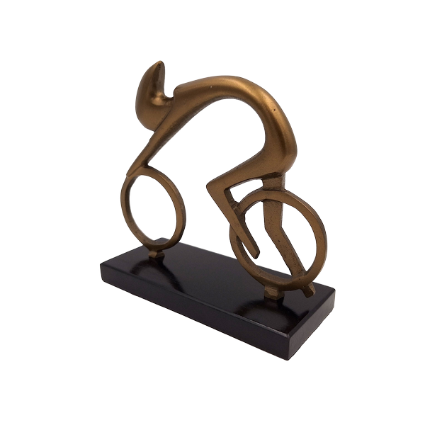 Figurka Kolarza Rowerzysty Symbol Pasji Ruchu Wysiłku metalowa Rower  (2).png